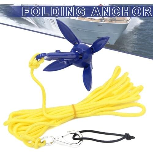 Folding Anchor Fishing Accessories for Kayak Canoe Boat Marine Sailboat Watercraft SUB Sale