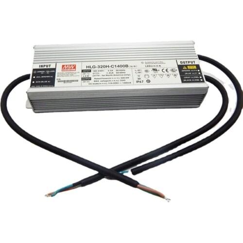 Original Mean Well 250W LED Power Supply HLG-240H-C1400B 3 Unids/lote Controlador Led Regulable Para Cree Cob Cxb3590