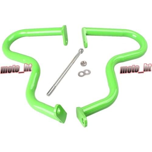 Motorcycle Engine Guard Highway Crash Bar Protection For KAWASAKI ER6N ER-6N 2012 2013 2014 2015 Green
