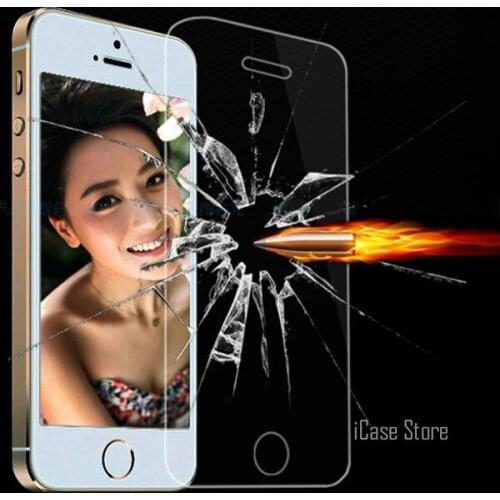 Tempered Glass Screen Protector For iPhone 7 Plus / 6 6S / 6Plus 6S plus / 5 5c 5s / 4 4S SE 2020 XS Max Xr x 8 Protective Film