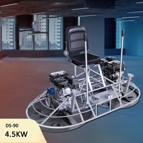 4.5KW Driving Style Troweling Machine Concrete Trowel Double Disc Cement Floor Polished Pavement Troweling Mechanics Equipment