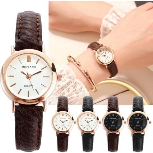 2020 NEW Watch Women Fashion Casual Leather Belt Watches Simple Ladies' Small Dial Quartz Clock Dress Wristwatches Reloj mujer