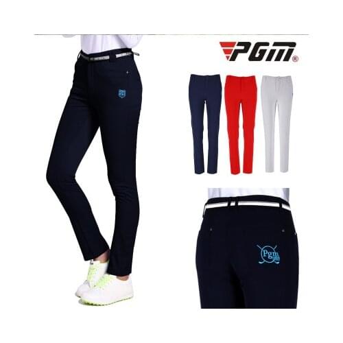 Dames Sport Golf Pants Uniform Women 데상트 Golf Apparel High Elastic Golf Trousers Clothes Women Golf Wear Belt Gift