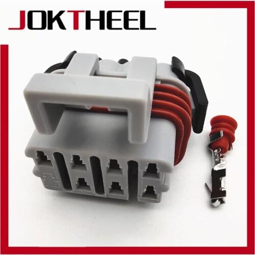 1/5/10/20sets gray 1.5mm 7 pin way Relay waterproof plug female auto connector cable adapter connectors 12047938