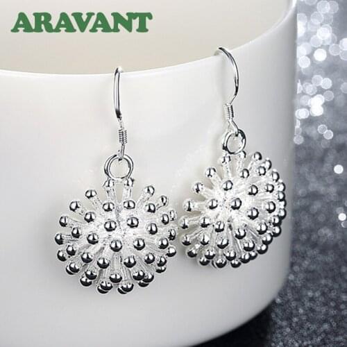 2020 New Drop Earrings For Women 925 Silver Firework Earring Fashion Jewelry Valentine Gifts