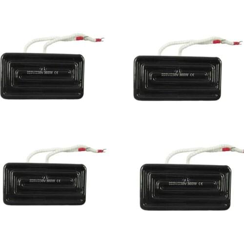 4PCS/LOT 300W Infrared ceramic heating plate 120x60mm for BGA rework station Honton R392 R490