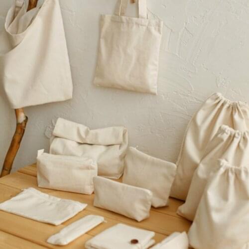 50*155CM Linen fabric DIY material Plain White Blend Fabric for DIY sewing bags ,curtains tablecloth material pillows handmade