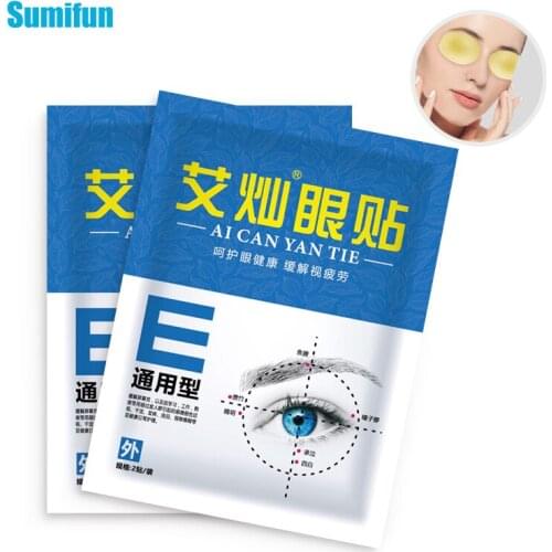 8Pcs Dry Eyes Patch Improve Eyesight Refreshing Mask Anti-Wrinkle Sticker Medical Eye Rtrain Effective Relief Plaster C2128