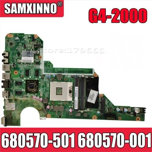 Akemy motherboard 680570-501 680570-001 For HP Pavilion G4 G4-2000 G6 G6-2000 G7 G7-2000 R33 DA0R33MB6F1 HM76 HD7670M