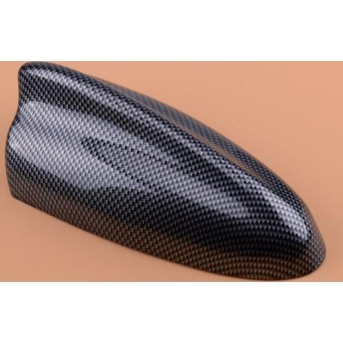 CITALL ABS Carbon Fiber Style Shark Fin Roof Antenna Cover Radio FM/AM Aerial Trim Fit for Infiniti Q50 Q50L 2014-2017 2018 2019