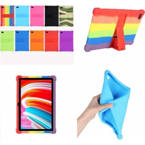 Kids Case for Teclast P20HD M40 10.1Inch Soft Silicon Tablet Cover for Teclast P20 HD m40 Stand Protect Shell + Pen