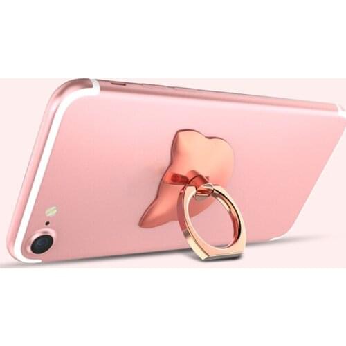 FUYOUSHENZHU Personalized mobile phone holder Mobile ring buckle Non-slip Personality fashion