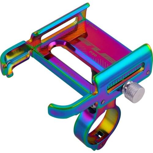 GUB P30 Aluminum Alloy Bike Mobile Phone Holder Adjustable Bicycle Phone Holder Non-slip MTB Phone Stand Cycling Accessories
