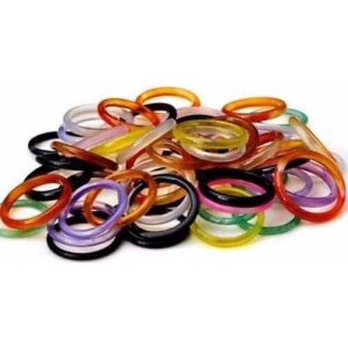 Natural Color Agate Ring Jade Stone Jewelry Gift for Fashion Accessories Women Men Classic Jewelry