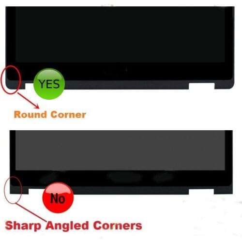 Round Corner 0T7FP0 40 Pin Full HD Assembly B156HAB01 For Dell 15 7569 7579 5568 5578 5579