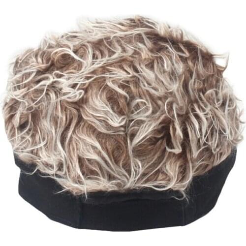 Men Women Golf Cap Baseball Cap Adjustable Breathable Outdoor Sports Camping Hiking Fake Hair Sun Visor Hat