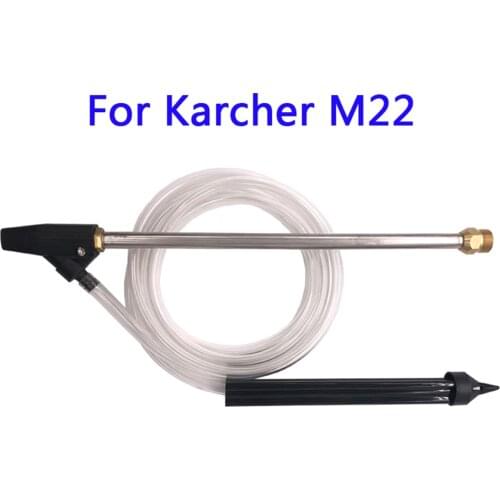 Sand And Wet Blasting Kit Hose Quick Connect With Pressure Washer With Ceramic Nozzle Wash Gun M22*1.5 14mm