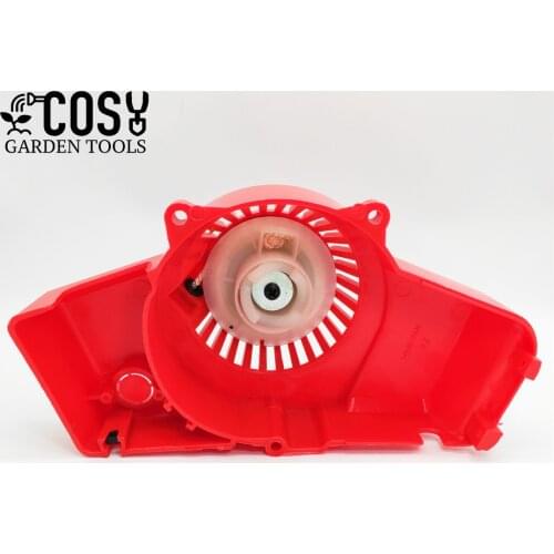 Recoil Pull Rewind Starter Cover Assy For Robin NB411 BC411 BG411 CG411 Engine 1E40F-6 Brush Cutter Grass Trimmer Replace Parts