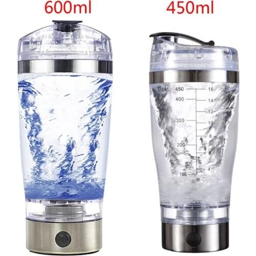 NEW USB Rechargeable Electric Mixing Cup Portable Protein Powder Shaker Bottle Mixer Shaker Bottle Protein Shaker Blender Bottle