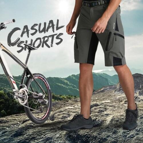 Shorts Mountain Bike Summer Mens Cycling Shorts Breathable Outdoor Sports MTB Riding Road Mountain Bike Short Trousers