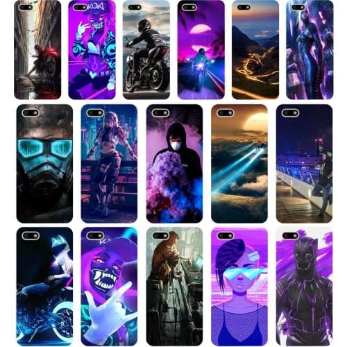 70AA Street Brand Boy Girls Soft Silicone Tpu Cover phone Case for Huawei Honor 7A PRO 5.45 5.7 7C 7X Y5 2018