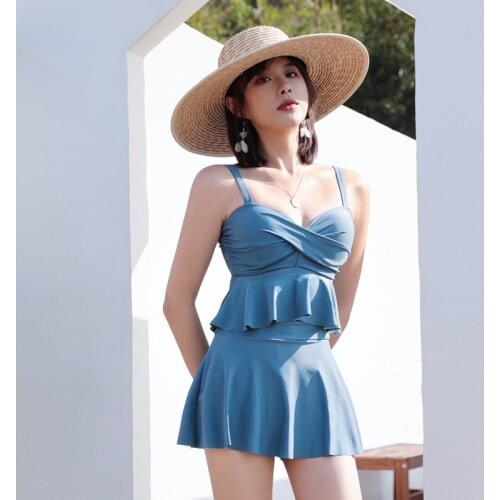 Tankini Swimsuits Women Plus Size Swimwear For Teenagers Badpak Bikinis Swim Suit Girls Bikini High Waisted Swimsuit Two Piece