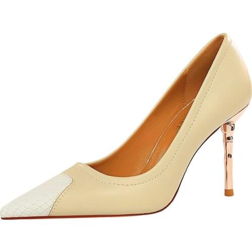 Womens High Heels Shoes Women Sexy Pointed Toe Pumps Design Ladies Shoes New Arrival