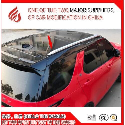 High quality screw install aluminium alloy side rail bar roof rack for Discovery 5 LR5 2017 2018 17 18 car accessories