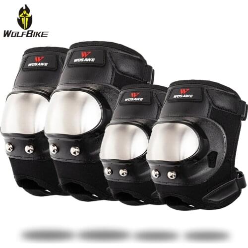 Wolfbike Sports Knee Protector Anti-Shock Elbow Protective Gear Snowboard Motorcycle Roller Skateboard Hockey Knee Support Suit