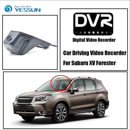 YYESSUN HD 1080P / Car DVR Digital Driving Video Recorder For Subaru XV Forester - Front Dash Camera Front CAM