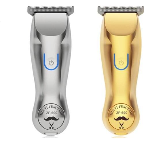 0.1mm mini hair trimmer USB rechargeable hair clipper haircut machine oilhead clipper white hair carving clipper beard trimmer