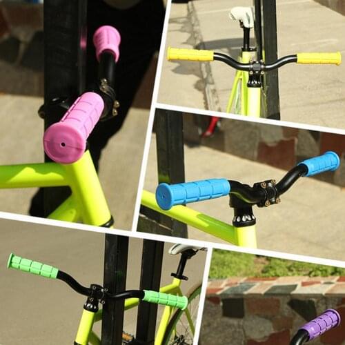 1 Pair Stylish MTB Mountain Bike Bicycle Non-Slip Rubber Handlebar Cover Grip
