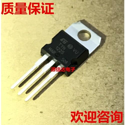 5PCS New original TYN1225RG one-way SCR 1200V 25A TO-220 TYN1225
