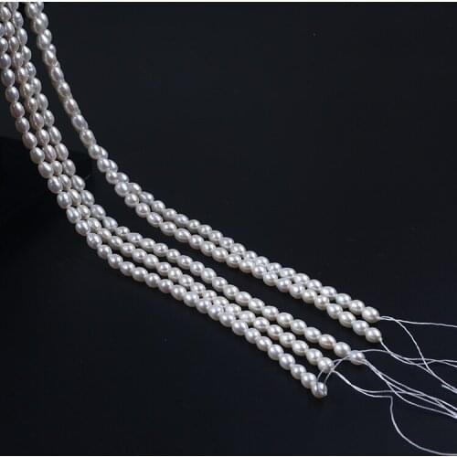6-7mm Loose Rice Freshwater Pearl Strand