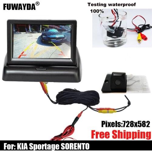 Free shipping!!! SONY CCD Chip Sensor Special Car Rear View Reverse Backup Parking Safety CAMERA for KIA SPORTAGE SORENTO SUV