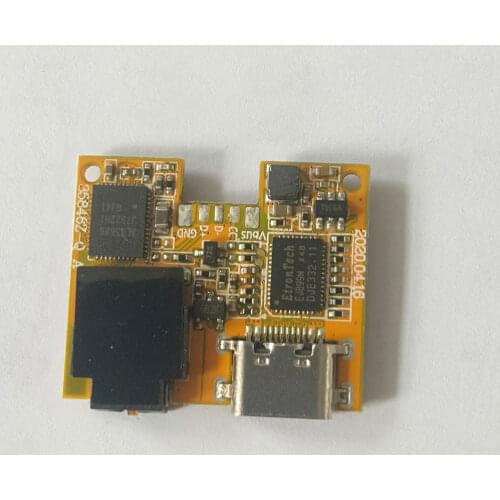 Type-c digital decode audio 2 in 1 type-c charging listening song ALC5686 2 in 1 plug