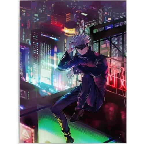 Home Decoration HD Printed Jujutsu Kaisen Canvas Painting Wall Artwork Modular Anime Poster Boys Pictures For Living Room Frame