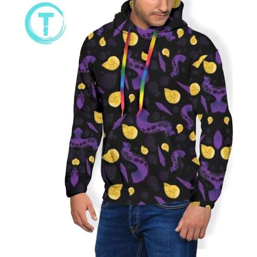 Ursula Hoodie Sea Witch Icons Hoodies Large Outdoor Pullover Hoodie Winter Male Blue Casual Hoodies