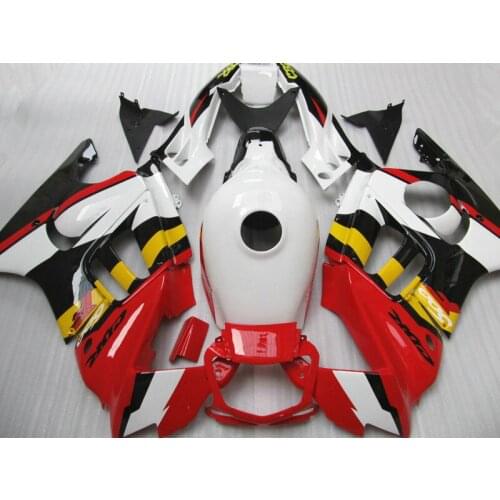High quality plastic Fairing kit for Honda CBR600 F3 97 98 red white black fairings set CBR600 F3 1997 1998 MD12