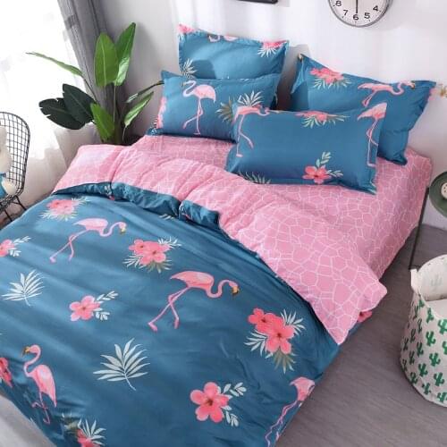 Birds Printing Bedding Set 2pcs/3pcs Duvet Cover Set 1 Quilt Cover+1/2 Pillowcases(no Blanket or Sheet)twin Full Queen King