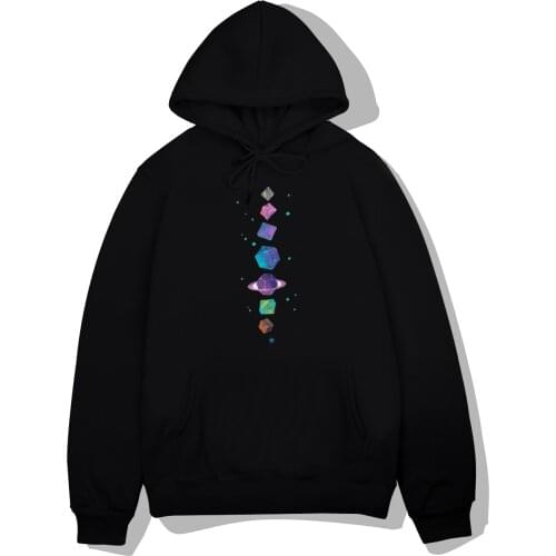 Rainbow Planet Cute Prints Mens Hoodies Men Clothes Comics High Quality Sportswear Pullover Hoody Crewneck Fleece Hoodie