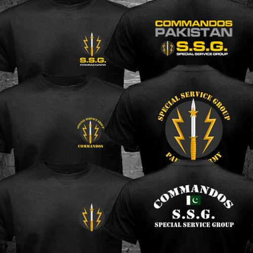 2020 New SSG Commandos Pakistan Special Forces Service Group Army Military T-shirt