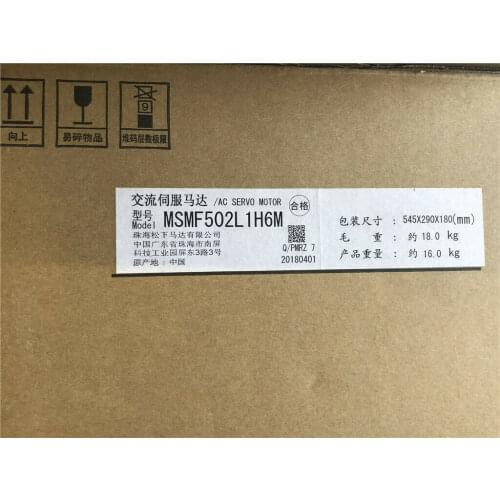 New Original Panasonic MSMF502L1H6M AC Servo Driver