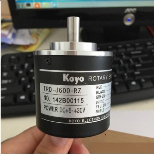 Japan 50mm Incremental optical rotary encoder 8mm shaft TRD-J500-RZ resolution 100 200 360 500 1000 pulse Push pull output