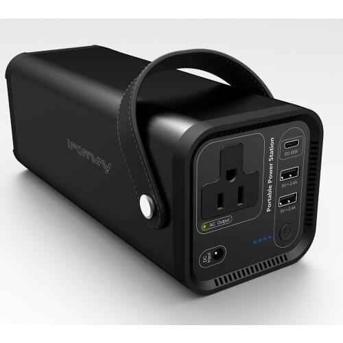 Wholesale 41600 mAh Lithium Battery Power Pack AC power bank laptop portable station with type C USB