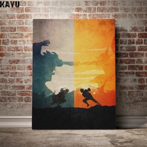 Sasuke The final Battle Manga Poster Canvas Wall Art Decoration prints for living Kid Children room Home bedroom decor painting