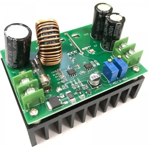 600W Boost Module Power supply DC-DC step up Constant Current Voltage 9v-60V to 12v-80V 48V 72V Booster converter