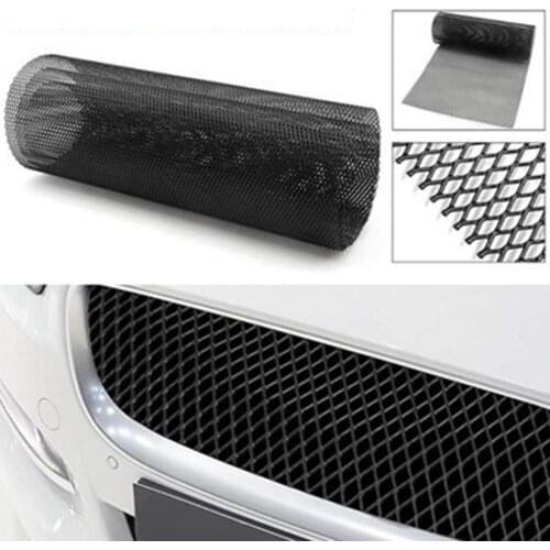 Aluminum Alloy Car Grille 6x12mm Rhombus Grids Vehicle Grill Mesh Sheet