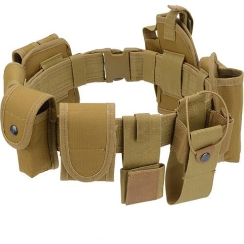 10 in 1 Tactical Belts For Police 600D Oxford police equipment
