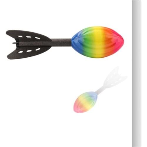 Outdoor Sport Play Toy Toss Game Gift Toy Long Range Easy Flyer Toy Lightweight Outdoor Activity Gift for Boy Yard Beach